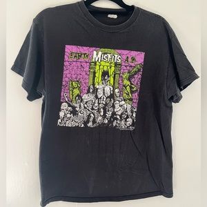 Vintage Misfits Earth A.D. shirt dated 2002 Y2K